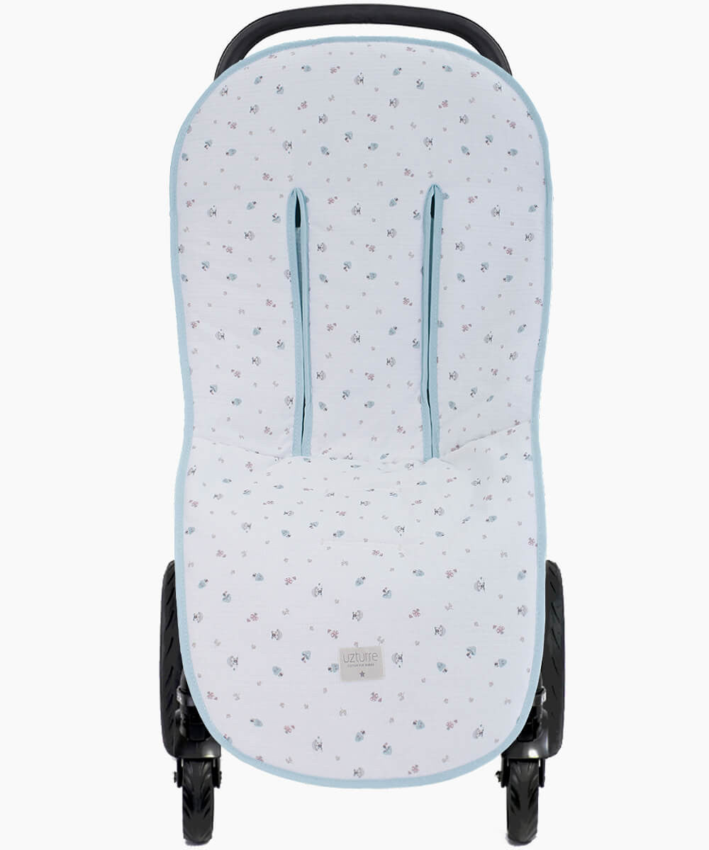 Paseo Uzturre Colchoneta Silla Universal Reversible Paul Piedra beige para bebe