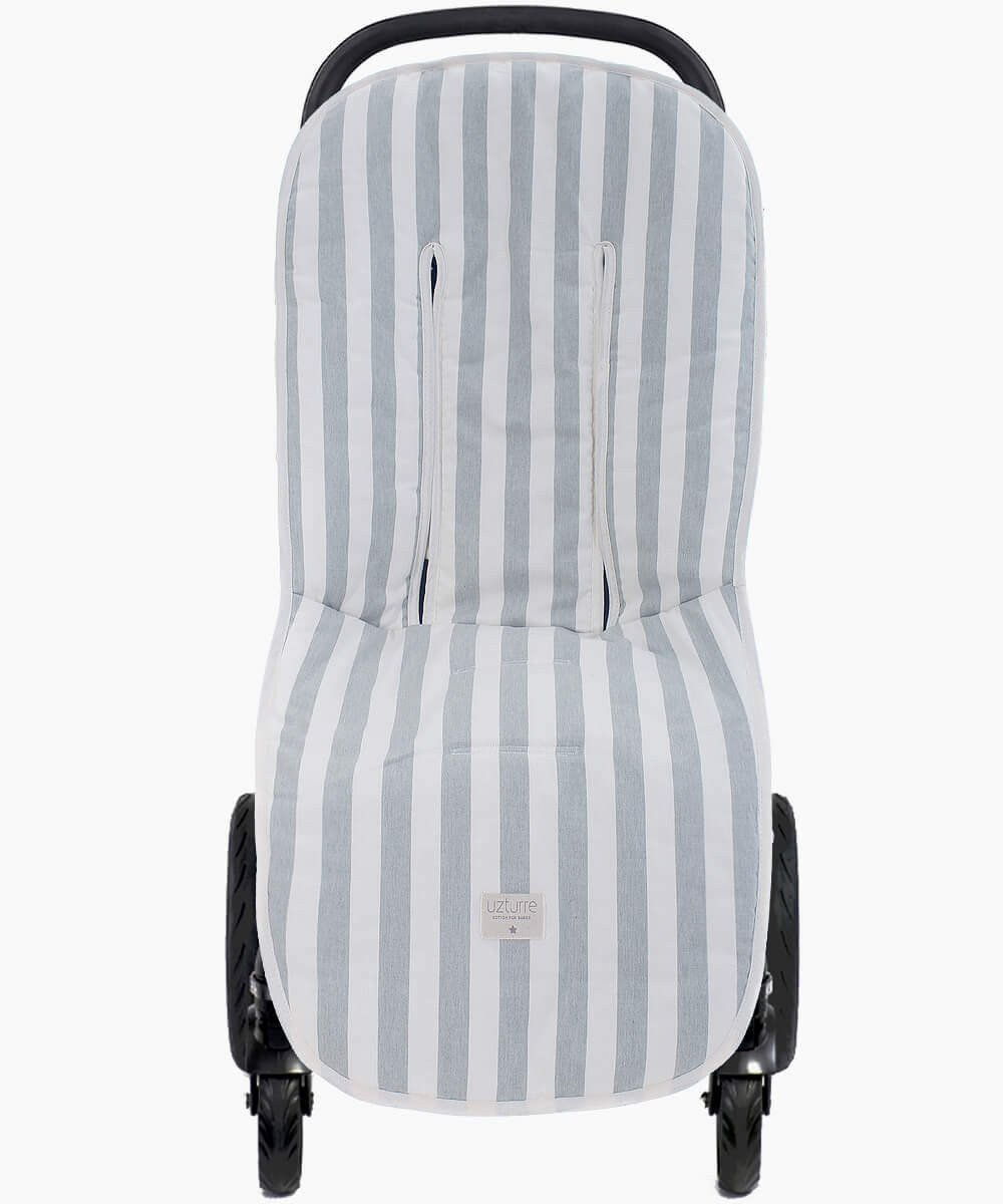 Paseo Uzturre Colchoneta Universal Reversible Raya Menta verde para bebe