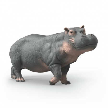Figuras Y Minimundos Schleich Hipopotamo multicolor para niños