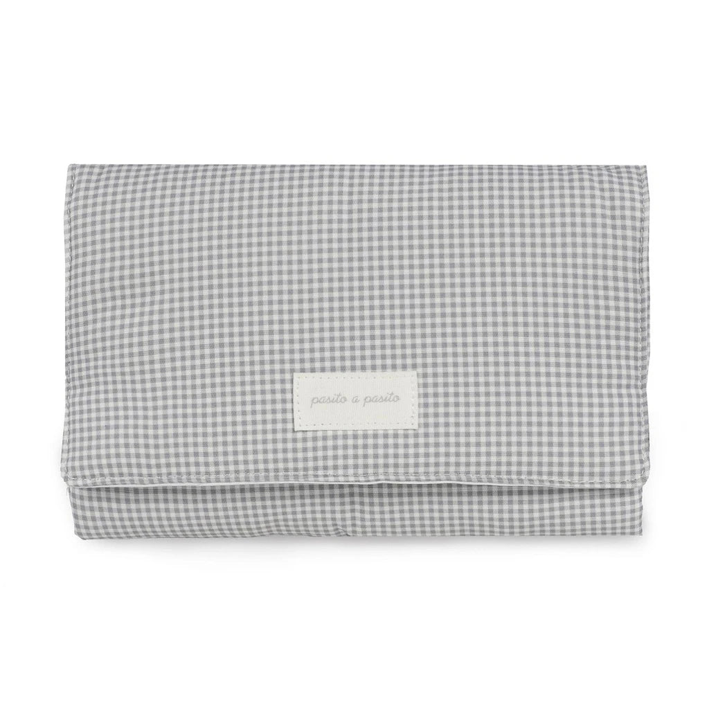 Paseo Pasito A Pasito Cambiador Portátil Little Bloom Vichy Gris multicolor para bebe