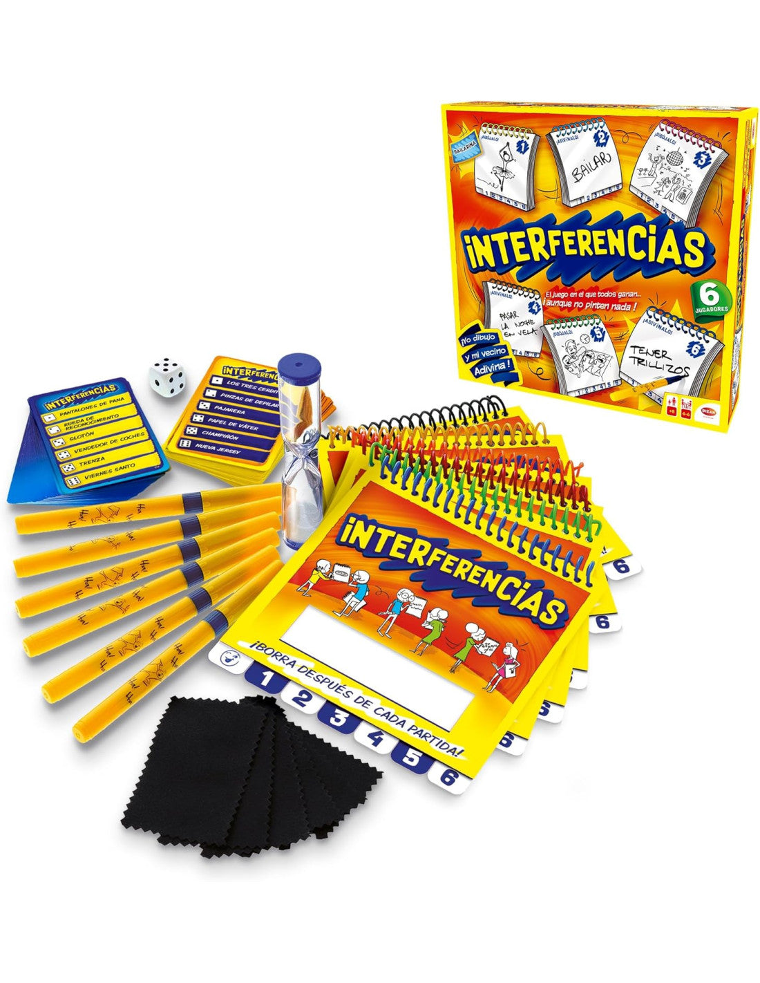 Juegos De Mesa Bizak Interferencias El Juego multicolor para niños