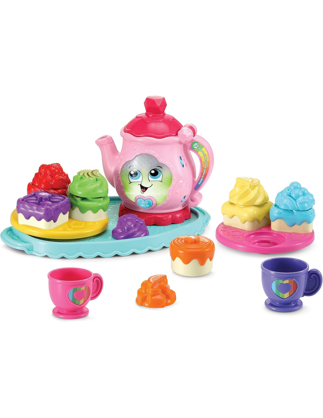 Juegos De Mesa Vitech Leadfrog Juego De Té - Merienda De Colores Y Sabores multicolor para niños
