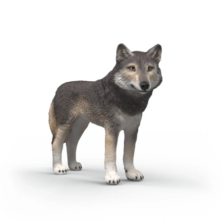 Figuras Y Minimundos Schleich Lobo Americano multicolor para niños