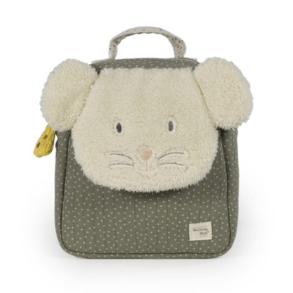 Paseo Walking Mum Mochila Ratoncito Topito Poppy Musgo verde para bebe