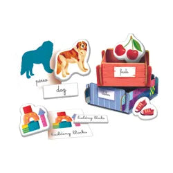 Juegos De Mesa Clementoni Education Montessori - Mi Primer  Inglés multicolor para niños