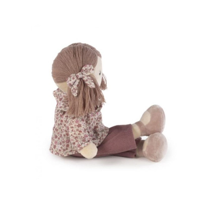 Primera Infancia Pasito A Pasito Muñeca Tela 35Cm Cherry Flores cereza para niños