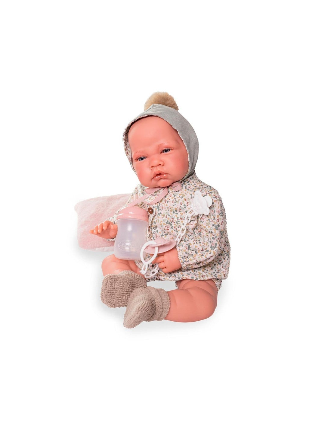 Muñecas Y Peluches Muñecas Antonio Juan Recién Nacida Lúa Pompón multicolor para niños