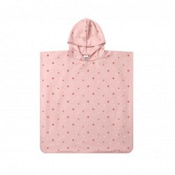 Aire Libre Monnëka Poncho De Playa Niña Strawberries rosa para bebe