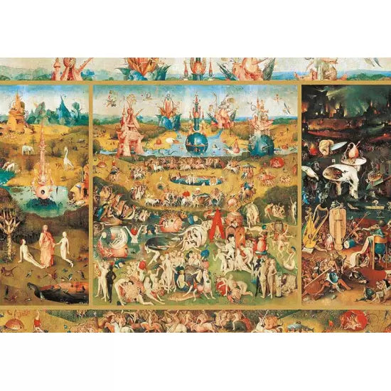 Construcciones Y Puzzles Educa Puzzle 2000 Piezas El Jardín De Las Delicias 96X68 Cm multicolor para niños