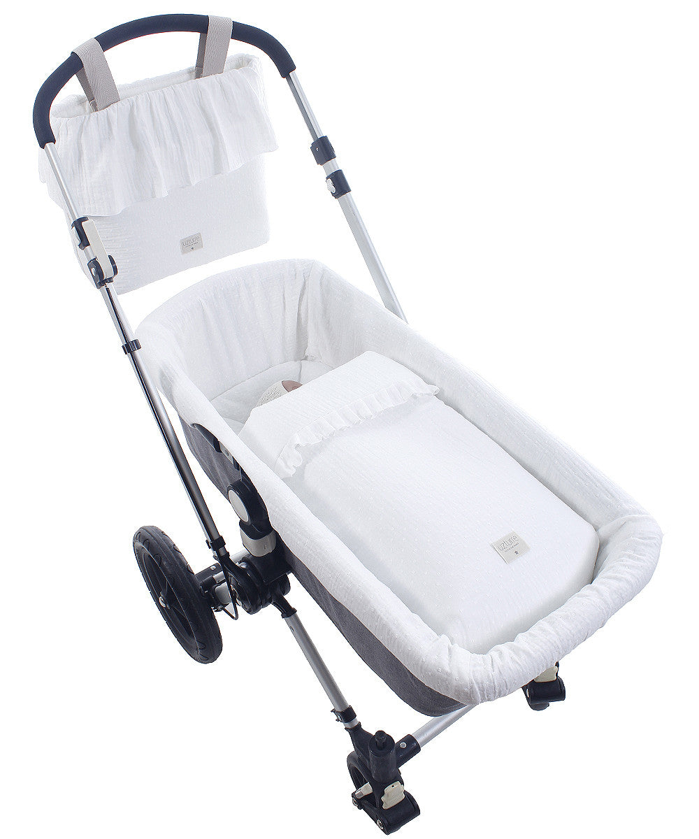 Paseo Uzturre Funda Interior Capazo Aptica Luisa Beige multicolor para bebe