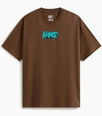 Camiseta Vans Stone Swirl Loose Tee marrón para hombre