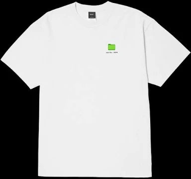 Camiseta Huf Desktop Tee blanco para hombre