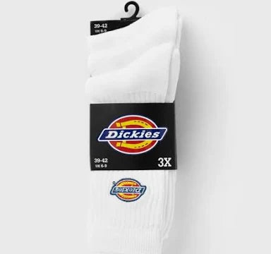 Calcetines Dickies Valley Grove Sock blanco para unisex