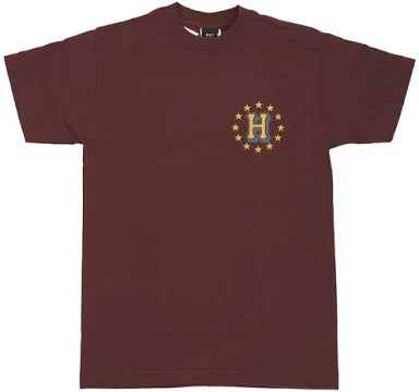 Camisetas Y Polos Huf Ts02111-Eggpl-Red multicolor para hombre