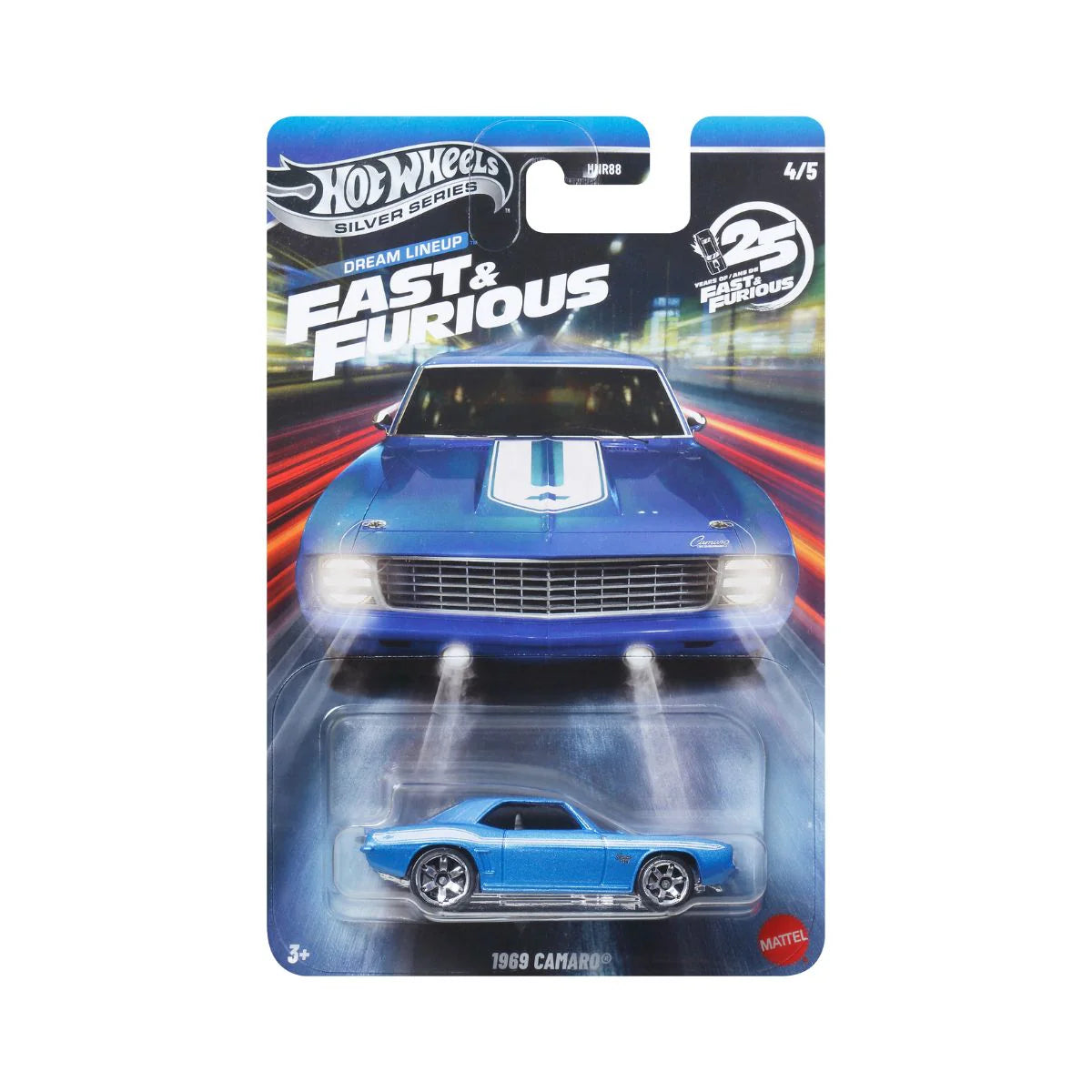 Vehículos Y Radiocontrol Mattel Games Hot Wheels Silver Series Fast&Furious 1969 Camaro   multicolor para niños