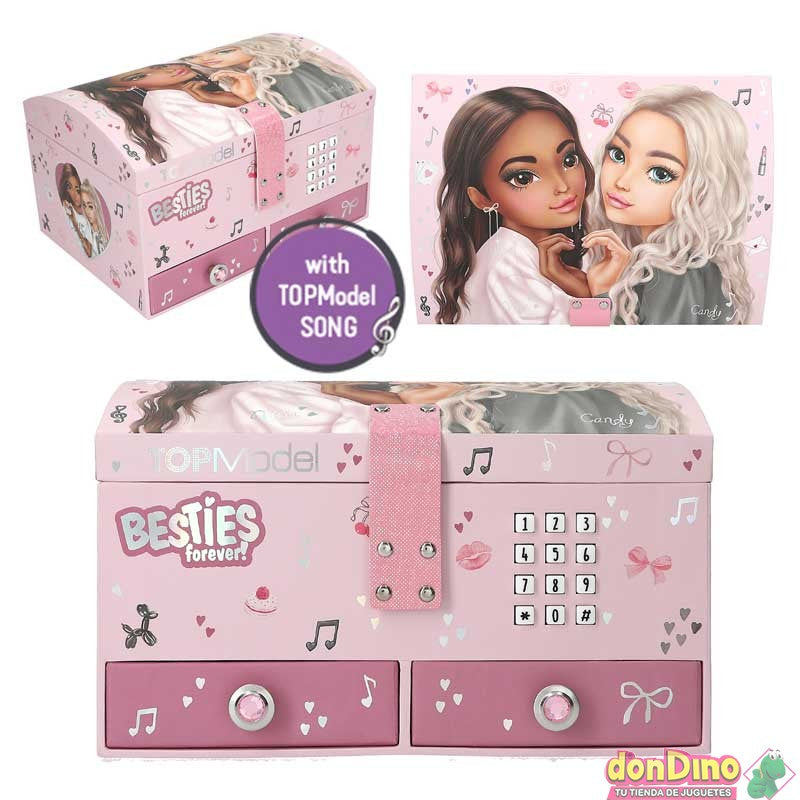 Juegos De Mesa Depesche Topmodel Joyero Grande Con Código multicolor para niños