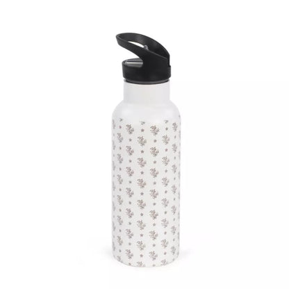 Para Comer Walking Mum Botella Térmica Con Pajita Botton Flor beige para bebe