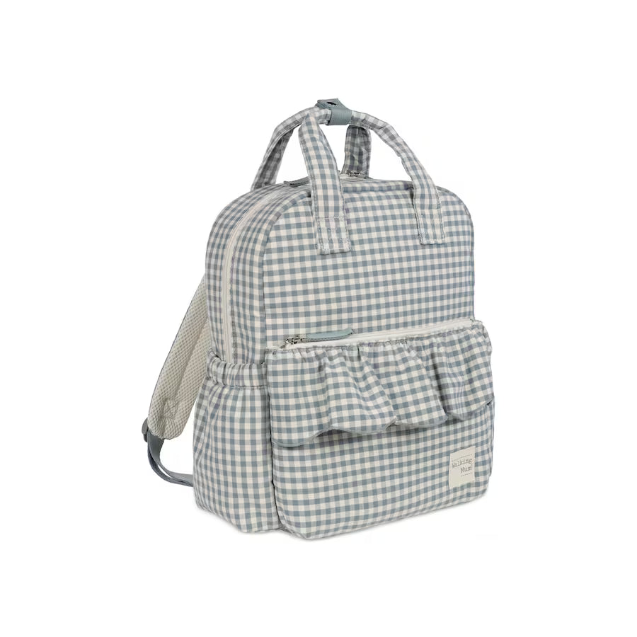 Bolsos Y Mochilas Walking Mum Mochila Praliné Vichy Matcha multicolor para bebe