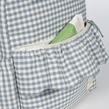 Bolsos Y Mochilas Walking Mum Mochila Praliné Vichy Matcha multicolor para bebe