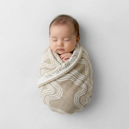 Paseo Tous Manta Nilo 78X104 Cm Beige multicolor para bebe